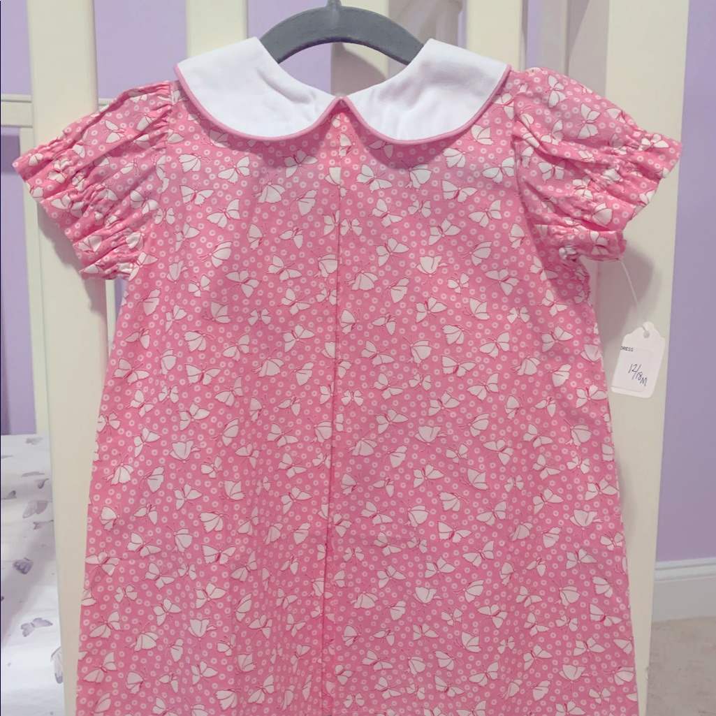 Nwt Peggy Green Butterfly Dress, 12/18 Months